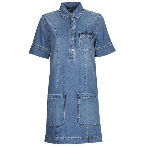 Abito corto Peggy Blu di Pepe Jeans per donna, elegante e alla moda, ideale per occasioni speciali e look estivi. Realizzato con materiali di alta qualità, questo vestito corto aggiunge un tocco di stile al tuo guardaroba. Perfetto da abbinare con sandali e accessori chic. Acquista ora per un look fresco e trendy!