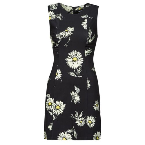 Abito corto donna Desigual VEST_LORENA multicolore con design vivace e originale, perfetto per l'estate. Ideale per occasioni casual e feste, offre comfort e stile. Scopri il look unico di questo abito per valorizzare la tua figura.