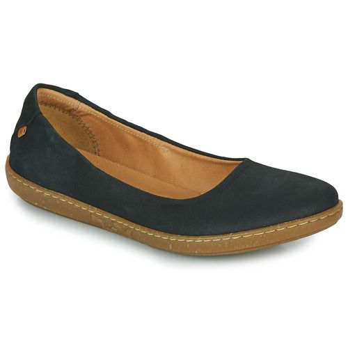 Ballerine El Naturalista CORAL Nero per donna, eleganti e comode, ideali per ogni occasione. Design alla moda in colore nero, perfette per completare il tuo outfit con stile. Realizzate con materiali ecologici, queste ballerine offrono comfort e sostenibilità, rendendole un acquisto perfetto per chi cerca scarpe femminili di qualità.
