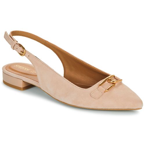 Ballerine D CHARYSSA Beige Geox per Donna, eleganti e comode, perfette per ogni occasione. Design raffinato e materiale di alta qualità per un look sofisticato e versatile.