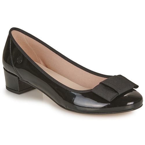 Ballerine Donna Betty London Hélène Nero, eleganti scarpe flat in colore nero, ideali per ogni occasione. Design raffinato e confortevole, perfette per completare il tuo outfit. Scarpe versatili perfette per la primavera e l'estate, realizzate con materiali di alta qualità. Acquista ora le Ballerine Betty London Hélène Nero per un look chic e alla moda.