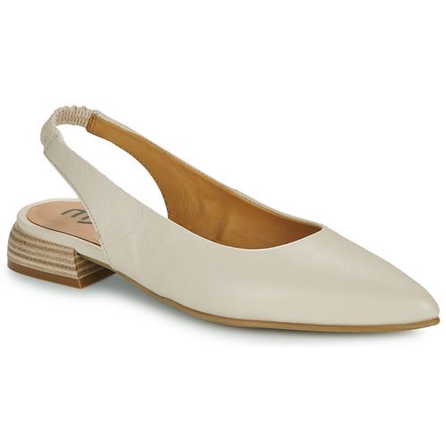 Ballerine Mjus PORTOFINO SLING Beige per donna, eleganti e comode, perfette per ogni occasione. Design raffinato, soletta imbottita per il massimo comfort e suola antiscivolo. Ideali per outfit casual e formali, queste ballerine sono un must-have nel tuo guardaroba primaverile.