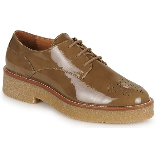 Scarpe Derby Donna Myma 7201-CREPE-VERNIS-TORTORA Beige, eleganti e versatili, materiali di alta qualità, ideale per look casual e formali. Perfette per ogni occasione e stagione. Acquista ora il tuo paio di scarpe in stile!