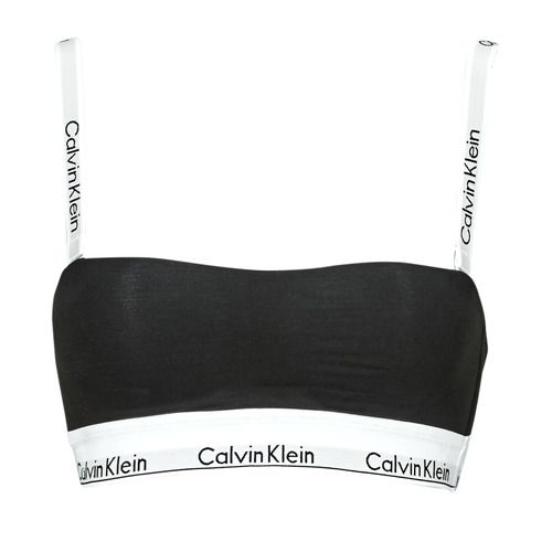 Calvin Klein Jeans     LIGHTLY LINED BANDEAU  Nero Brassiere Donna