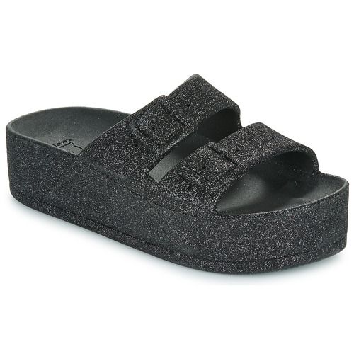 Ciabatta Donna Cacatoès CAIPIRINHA GLITTER in Nero, elegante e scintillante, perfetta per ogni occasione estiva. Con un design moderno e confortevole, ideale per outfit casual e da spiaggia. Acquista ora per un tocco di stile e comfort!