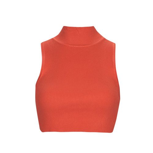 Camicetta Moony Mood ASTRYDE Arancio per Donna, elegante e trendy, perfetta per occasioni casual e formali. Design moderno e tessuto leggero, ideale per la stagione primaverile. Ottima scelta per outfit chic e freschi.