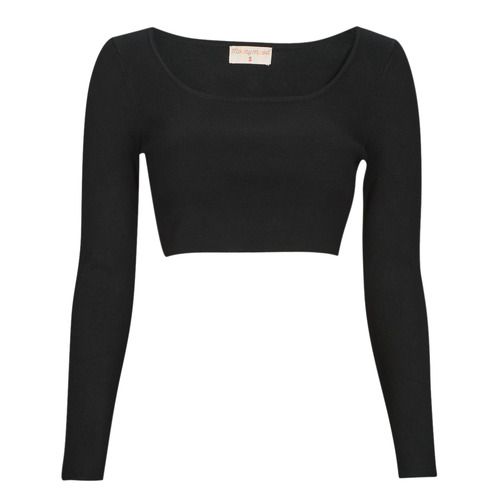 Camicetta donna Moony Mood DELVI in color nero, realizzata con tessuto leggero e trendy. Design elegante con dettagli raffinati, ideale per look casual e formali. Perfetta da abbinare a jeans o gonna per ogni occasione. Ottima scelta per chi cerca stile e comodità.