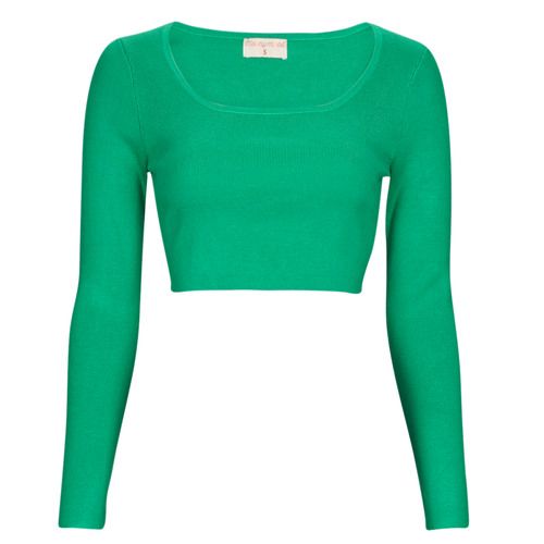 Camicetta Donna Moony Mood DELVI Verde, elegante e alla moda, realizzata in tessuto leggero e traspirante. Ideale per outfit primaverili e estivi, perfetta da abbinare a pantaloni o gonne. Design trendy e versatile, disponibile in verde fresco per un look fresco e vivace. Acquista ora per aggiungere un tocco di stile al tuo guardaroba!