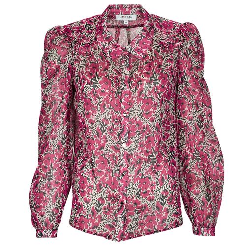 Camicia Donna Morgan COTCHA Multicolore, elegante e trendy, caratterizzata da un design vivace e alla moda. Realizzata in tessuto di alta qualità, questa camicia offre comfort e stile per ogni occasione. Perfetta per outfit casual o formali, è un must-have nel guardaroba femminile. Scopri il look unico e irresistibile della camicia Morgan COTCHA Multicolore, ideale per la stagione primaverile ed estiva.