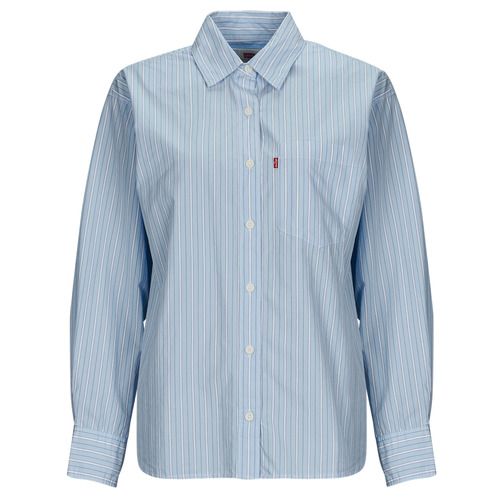 Camicia Donna Levi's NOLA SHIRT Blu: elegante camicia in denim blu, con taglio moderno e comodo, ideale per ogni occasione. Questa camicia versatile è perfetta per creare outfit casual e alla moda. Perfetta da abbinare a jeans o pantaloni. Acquista ora la tua camicia Levi's NOLA SHIRT Blu e aggiungi un tocco di stile al tuo guardaroba!