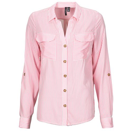 Camicia Donna Vero Moda VMBUMPY in rosa, elegante e trendy, ideale per look casual e formali. Realizzata in tessuto leggero, perfetta per ogni stagione. Acquista ora la tua camicia VMBUMPY per un outfit chic e alla moda.