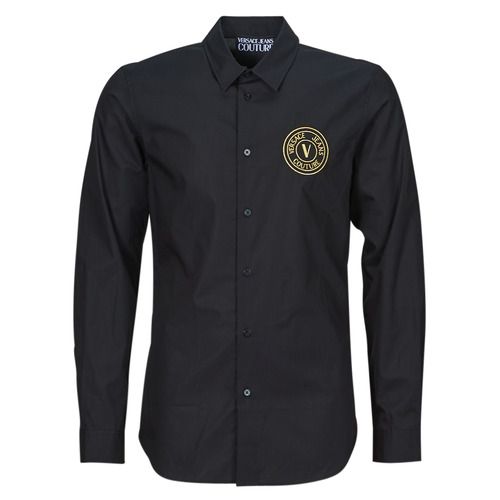 Camicia a maniche lunghe uomo Versace Jeans Couture 76GALYS2 Nero, stilosa e raffinata, ideale per look eleganti e casual. Realizzata con materiali di alta qualità, questa camicia offre comfort e versatilità, perfetta per ogni occasione. Disponibile ora per un guardaroba alla moda.