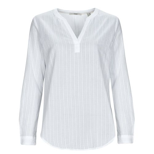 Camicia Donna Esprit blouse sl Bianco elegante e versatile, ideale per ogni occasione. Realizzata in materiale di alta qualità, offre comfort e stile impeccabile. Perfetta per completare un look chic e raffinato.