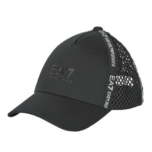 Cappellino Emporio Armani EA7 UNISEX LOGO TAPE BASEBALL nero, ideale per donne e uomini. Accessorio elegante e trendy, realizzato con materiali di alta qualità. Perfetto per completare il tuo look sportivo o casual, il cappellino presenta un design moderno con logo distintivo EA7. Acquista ora e aggiungi un tocco di stile al tuo outfit!