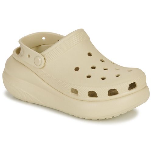 Immagine dei zoccoli Crocs Classic Crush Clog Beige per donna, caratterizzati da un design elegante e confortevole. Perfetti per l'estate, questi zoccoli offrono un'ottima traspirabilità e sono facili da indossare. Ideali per passeggiate all'aperto, il giardino o semplicemente per rilassarsi a casa. Acquista ora i tuoi Crocs Classic Crush Clog Beige e aggiungi un tocco di stile al tuo guardaroba!