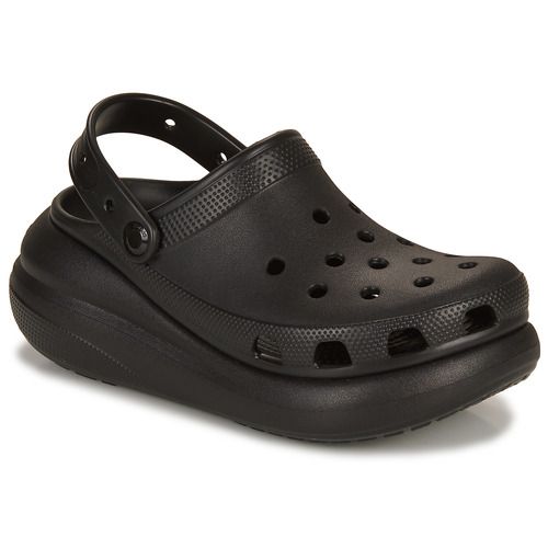 Zoccoli Donna Crocs Classic Crush Clog Nero, eleganti e versatili, perfetti per ogni occasione. Design moderno e comfort eccezionale, ideali per l'uso quotidiano. Acquista ora e scopri la comodità dei zoccoli Crocs!