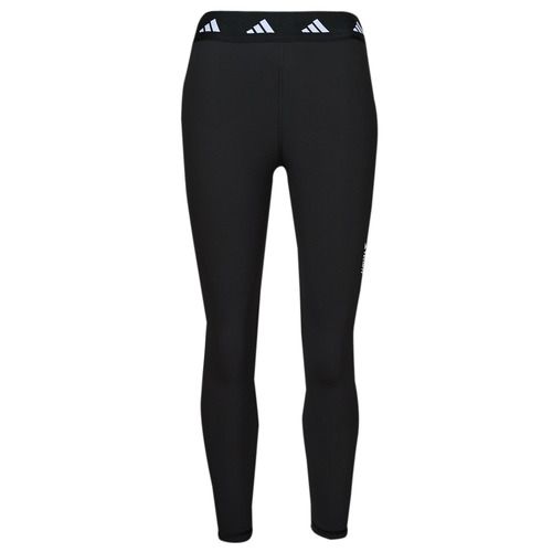 Collant donna adidas TF 7/8 T in nylon nero, perfetti per attività sportive e tempo libero, con design elegante e confortevole, ottimi per abbinamenti casual e outfit da palestra.