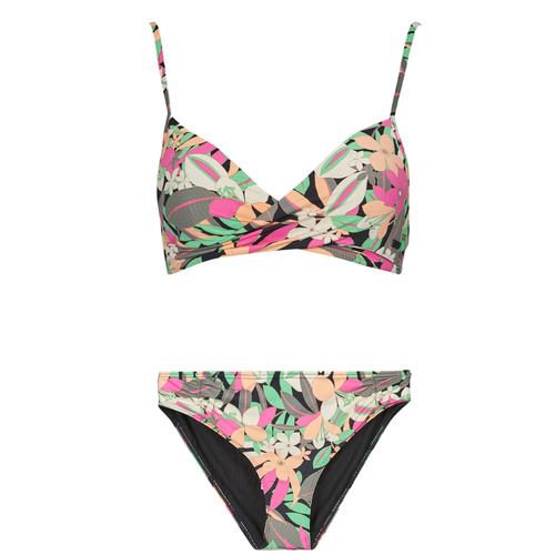 Costume a due pezzi Roxy PT BEACH CLASSICS WRAP SET in multicolore, ideale per l'estate. Design alla moda e comfort eccezionale per le donne che amano distinguersi in spiaggia. Perfetto per attività acquatiche e momenti di relax al sole. Scopri il tuo stile con questo costume trendy e alla moda.