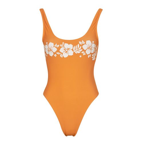 Costume intero Billabong ON ISLAND TIME ONE PIECE Arancio per donna, ideale per l'estate. Design elegante e colorato, perfetto per le giornate al mare e in piscina. Realizzato in materiali di alta qualità, offre comfort e stile. Acquista ora il tuo costume da bagno Billabong per un look trendy e alla moda.
