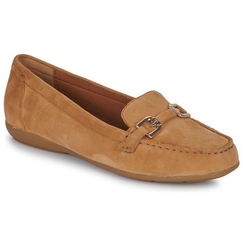 Mocassini donna Geox D ANNYTAH MOC in marrone, eleganti e comodi, ideali per ogni occasione. Scarpe traspiranti con suola antiscivolo, perfette per un look casual e chic. Disponibili online per un acquisto facile e veloce.