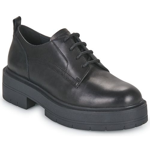 Scarpa Geox D SPHERICA EC7 Nero Derby Donna, elegante e comoda, realizzata in materiali di alta qualità. Design moderno e versatile, ideale per ogni occasione. Perfetta per essere abbinata sia a look casual che formali. Comfort elevato grazie alla tecnologia traspirante di Geox.