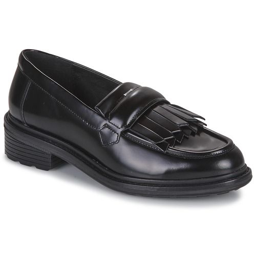 Mocassini Donna Geox D WALK PLEASURE in Nero, eleganti e comodi, perfetti per ogni occasione. Design versatile per un look sofisticato e moderno, realizzati con materiali di alta qualità per garantire comfort e durata. Add-to-cart per un passo distintivo e alla moda!
