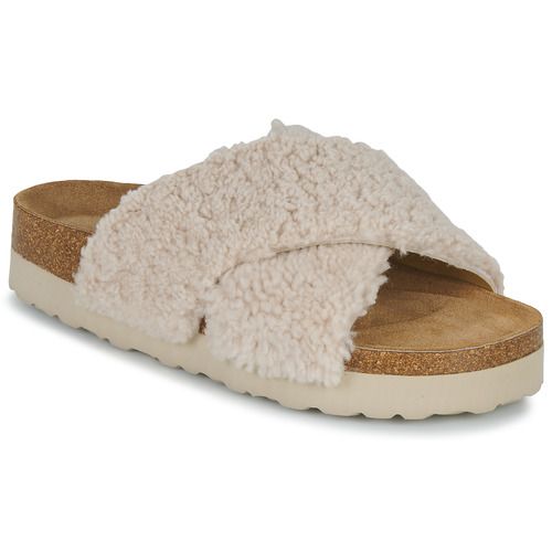 Ciabatta da donna Shepherd ELSA in beige, elegante e confortevole. Realizzata in materiali di alta qualità, offre un design moderno e versatile, perfetta per l'uso quotidiano. Ideale per chi cerca stile e comodità. Acquista subito la Shepherd ELSA Beige per un look chic e rilassato!