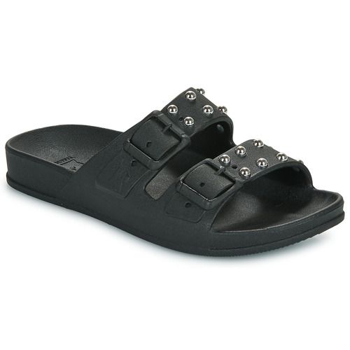 Ciabatta Donna Cacatoès FLORIANOPOLIS in Nero, elegante e comoda, ideale per un look casual e alla moda. Design moderno e versatile per ogni occasione. Perfetta per la primavera e l'estate, questa ciabatta offre comfort e stile, rendendola un must-have nel guardaroba femminile. Acquista ora per un'esperienza di qualità e tendenza.