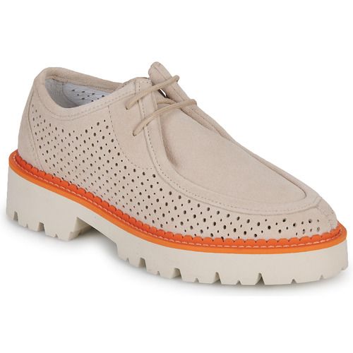 Scarpa Derby Donna JB Martin FOUGUE in Beige, elegante e versatile, ideale per ogni occasione. Design raffinato con dettagli di alta qualità, perfetta per un look alla moda. Acquista ora la tua JB Martin FOUGUE Beige e completa il tuo outfit con stile!