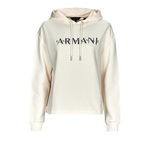 Felpa Donna Armani Exchange 6RYM95 Beige: felpa elegante e versatile in tonalità beige, realizzata in materiale di alta qualità, ideale per look casual e alla moda. Perfetta per ogni stagione, aggiunge un tocco di stile al tuo guardaroba. Acquista ora per un outfit trendy e confortevole.
