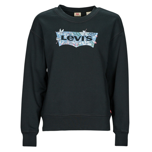 Felpa levi's nera ragazza on sale