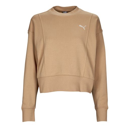 Felpa Puma HER CREW Beige per donna, elegante e comoda, ideale per il tempo libero. Realizzata con materiali di alta qualità, perfetta per look casual e sportivi. Disponibile in diverse taglie. Aggiungi un tocco di stile al tuo guardaroba con questa felpa versatile.