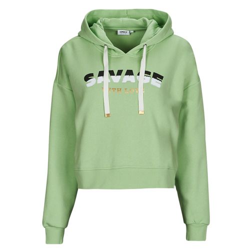 Felpa donna Only ONLPIXA L/S HOOD CS SWT Verde, con design moderno e comodo, ideale per outfit casual. Realizzata in tessuto morbido, perfetta per la stagione primaverile. Disponibile nella tonalità verde fresca, aggiunge un tocco di stile al tuo guardaroba. Acquista ora per un look trendy e alla moda!