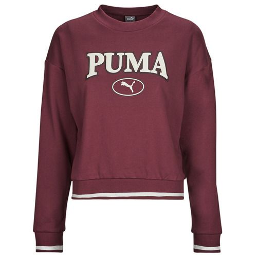Felpa donna PUMA SQUAD CREW FL in bordeaux, caratterizzata da un design moderno e sportivo, perfetta per l'allenamento e il tempo libero. Realizzata con materiali di alta qualità, offre comfort e traspirabilità. Ideale per creare look casual e alla moda. Acquista ora la tua felpa PUMA SQUAD CREW FL Bordeaux e aggiungi stile al tuo guardaroba sportivo.