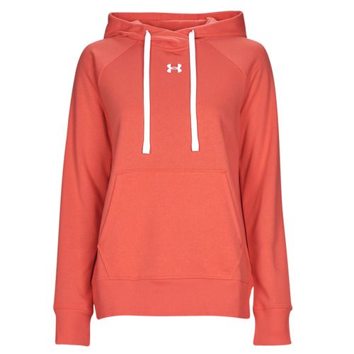 Felpa Donna Under Armour Rival Fleece HB Hoodie Rosso, ideale per il comfort quotidiano e le attività sportive. Realizzata in morbido fleece, questa felpa offre calore e traspirabilità. Design moderno con cappuccio e logo Under Armour, perfetta per un look casual. Acquista ora per un'ottima combinazione di stile e funzionalità.
