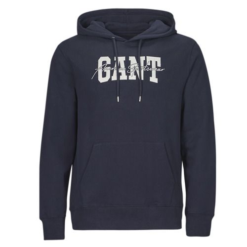 Felpa uomo Gant ARCH SCRIPT HOODIE di colore marine, realizzata in cotone morbido per un comfort ottimale. Design moderno con logo Gant stampato sul davanti, ideale per uno stile casual e elegante. Perfetta per la stagione autunnale e invernale, questa felpa è un must-have del guardaroba maschile. Scopri il perfetto equilibrio tra fashion e funzionalità con la Gant ARCH SCRIPT HOODIE Marine.
