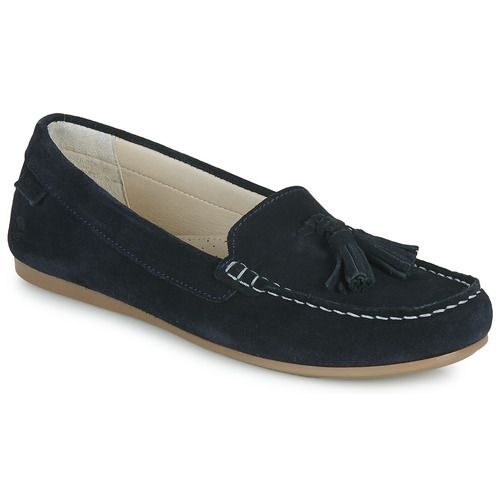 Mocassini Donna Casual Attitude GATO Marine in pelle blu, eleganti e versatili, ideali per look casual e sofisticati. Comfort e stile uniti in un unico prodotto, perfetti per ogni occasione. Scarpe da donna trendy per la primavera-estate.