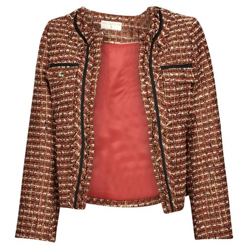 Giacca Donna Moony Mood LURETTE in Rosso, elegante e trendy, ideale per ogni occasione. Design moderno e femminile, perfetta da abbinare a look casual o sofisticati. Scopri lo stile unico della giacca LURETTE.