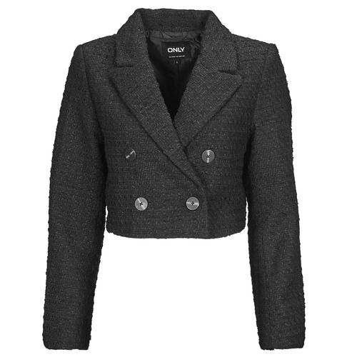 Giacca Donna Only ONLNEWKENNEDY BOUCLE BLAZER OTW in Nero, eleganza e stile moderno per ogni occasione, perfetta per completare il tuo outfit con classe. Realizzata in bouclé, offre comfort e versatilità, ideale per chi cerca un look sofisticato e alla moda. Acquista ora il tuo blazer nero Only per un tocco chic nel tuo guardaroba.