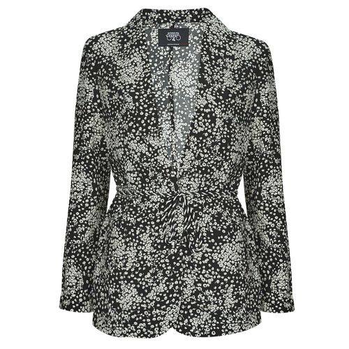 Giacca Donna URIELLE Nero di Le Temps des Cerises. Elegante e versatile, perfetta per ogni occasione. Realizzata in materiale di alta qualità, questa giacca nera si distingue per il suo design contemporaneo e alla moda. Ideale per completare look casual o chic. Acquista ora per un tocco di stile esclusivo al tuo guardaroba!