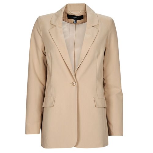 Giacca Vero Moda VMZELDA L/S BLAZER NOOS Beige per donna, elegante e versatile, perfetta per outfit da lavoro o casual. Realizzata con materiali di alta qualità per un comfort ottimale. Aggiungi un tocco di stile al tuo guardaroba con questa giacca must-have.
