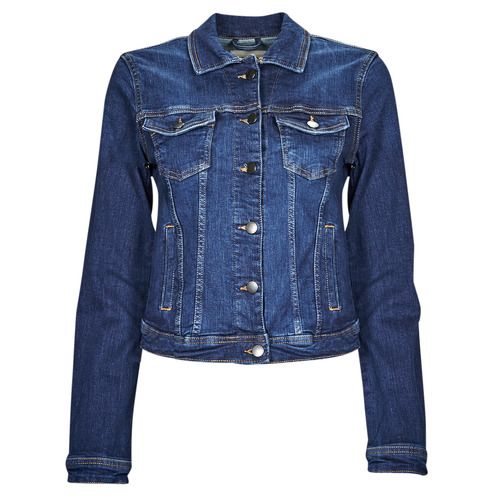 Giacca in jeans Donna Esprit JACKET Blu, elegante e trendy, perfetta per ogni occasione. Realizzata in denim di alta qualità, offre comfort e stile. Ideale per un look casual-chic, si abbina facilmente a qualsiasi outfit. Acquista ora la tua Esprit JACKET Blu e rinnova il tuo guardaroba!