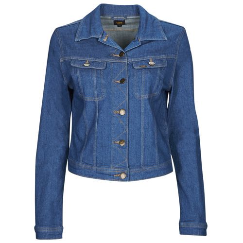 Giacca in jeans Donna Lee RIDER JACKET Blu, perfetta per uno stile casual e moderno. Realizzata con materiali di alta qualità, questa giacca offre comfort e versatilità. Ideale per la primavera e l'estate, si abbina facilmente a jeans o gonne. Scopri il look trendy con la giacca Lee RIDER JACKET Blu, un must-have nel tuo guardaroba per un outfit alla moda. Acquista ora per un tocco di classe e stile nel tuo abbigliamento quotidiano.
