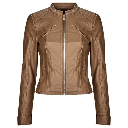 Giacca in pelle Vero Moda VMFAVODONA COATED JACKET NOOS Marrone per donna, elegante e versatile, perfetta per ogni occasione. Realizzata in pelle di alta qualità, offre un look chic e alla moda. Ideale per completare il tuo outfit con stile. Acquista la tua giacca in pelle Vero Moda e aggiungi un tocco di classe al tuo guardaroba.