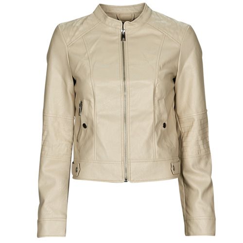 Giacca in pelle Donna Vero Moda VMLOVE LAVINE SHORT COATED JACKET Beige, elegante e alla moda, ideale per un look chic e versatile. Perfetta per le stagioni più fresche, questa giacca in pelle sintetica offre comfort e stile. Acquista ora per un tocco di classe nel tuo guardaroba.