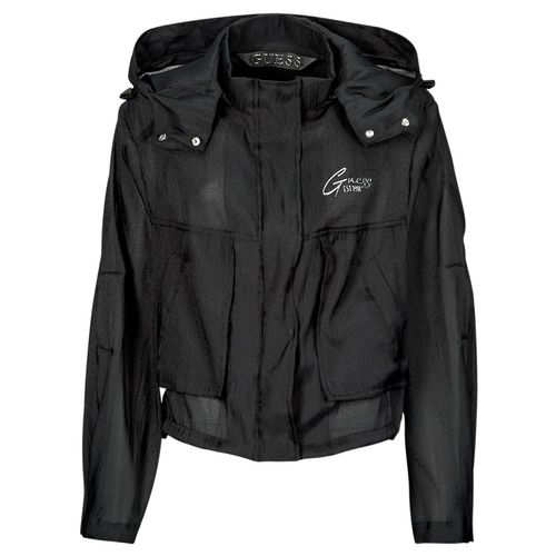 Giubbotto MIA ORGANDY JACKET Nero di Guess, elegante giubbotto donna ideale per la stagione. Realizzato in tessuto organza, offre uno stile sofisticato e alla moda. Perfetto da abbinare a qualsiasi outfit, ideale per occasioni speciali o per un look casual-chic. Scopri il comfort e la qualità dei giubbotti Guess, perfetti per donne alla moda.
