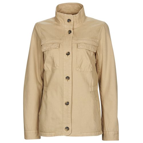 Esprit Giubbotto utility jkt Beige per donna, giacca elegante e versatile ideale per la stagione autunnale, realizzata in materiale di alta qualità, perfetta per outfit casual e chic. Acquista il tuo giubbotti donna in beige per un look alla moda.