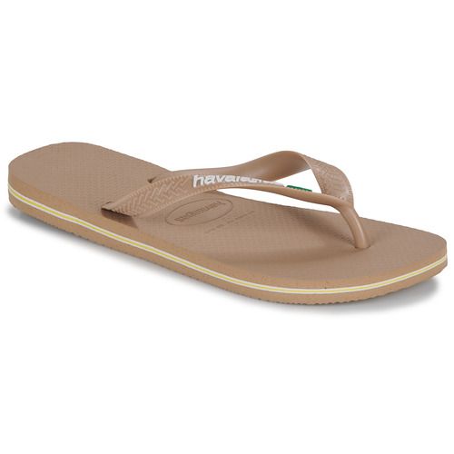 Infradito Havaianas BRASIL LOGO Beige per donna, design elegante e alla moda, ideale per l'estate. Queste infradito sono realizzate in materiale di alta qualità per garantire comfort e durata, perfette per la spiaggia o le passeggiate estive. Scopri il tuo stile con le Havaianas BRASIL LOGO Beige, un must-have per ogni guardaroba estivo.