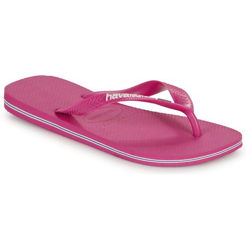 Infradito Havaianas BRASIL LOGO Rosa per donna, eleganti e comode, perfette per l'estate. Queste infradito in colore rosa presentano il logo iconico Havaianas, garantendo stile e qualità. Ideali per giornate al mare o passeggiate in città, offrono un sostegno eccellente e un design trendy. Acquista subito le Havaianas BRASIL LOGO Rosa e completa il tuo look estivo!
