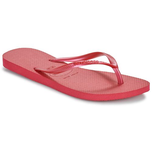 Infradito Havaianas SLIM Rosa per Donna, eleganti e versatile, ideali per l'estate. Realizzate in materiale resistente, offrono comfort e stile, perfette per la spiaggia o le passeggiate. Aggiungi un tocco di colore al tuo guardaroba estivo con queste infradito must-have.